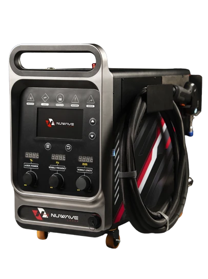 NOVAWELD 900W Core Series laser welding machine, front view.