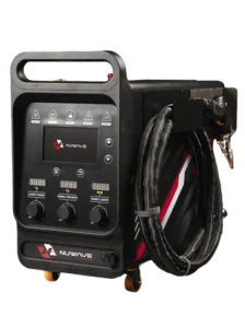 NOVAWELD 1500W Titan Series laser welding machine, front view.