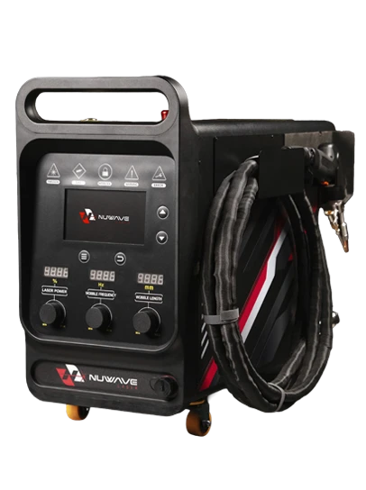 NOVAWELD 2000W Titan Series laser welding machine, front view.